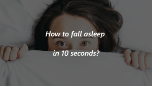how to fall asleep in 10 seconds
