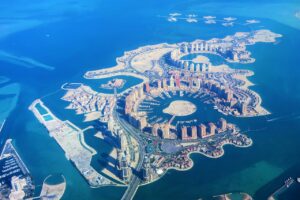 artificial islands, qatar, doha