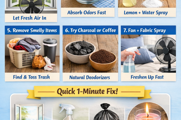 How to Remove Bad Smells from Your Room Instantly (Easy DIY Hacks)