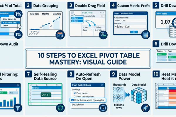 Advanced Excel: Mastering Pivot Tables Like a Pro
