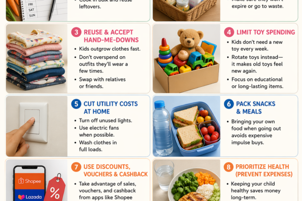 How to Save Money as a Parent (Daily Hacks)