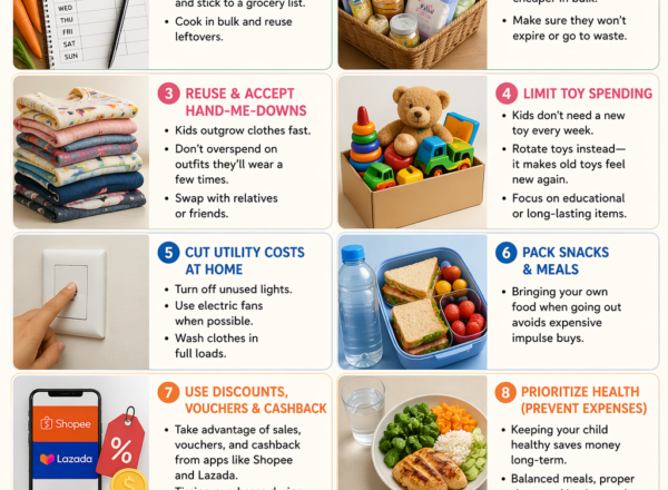 How to Save Money as a Parent (Daily Hacks)