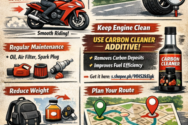 HOW TO SAVE GAS ON YOUR MOTORCYCLE