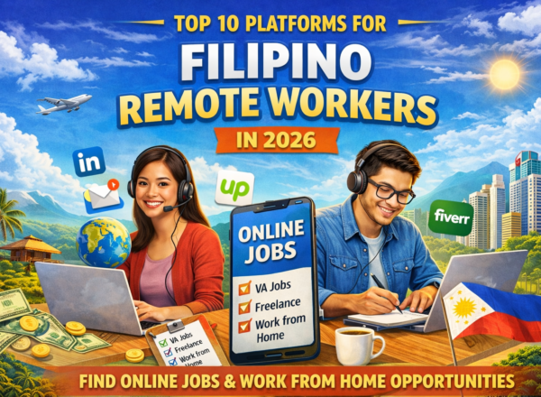 Top 10 Best Platforms for Filipino Remote Workers in 2026 (Legit Sites to Find Online Jobs)
